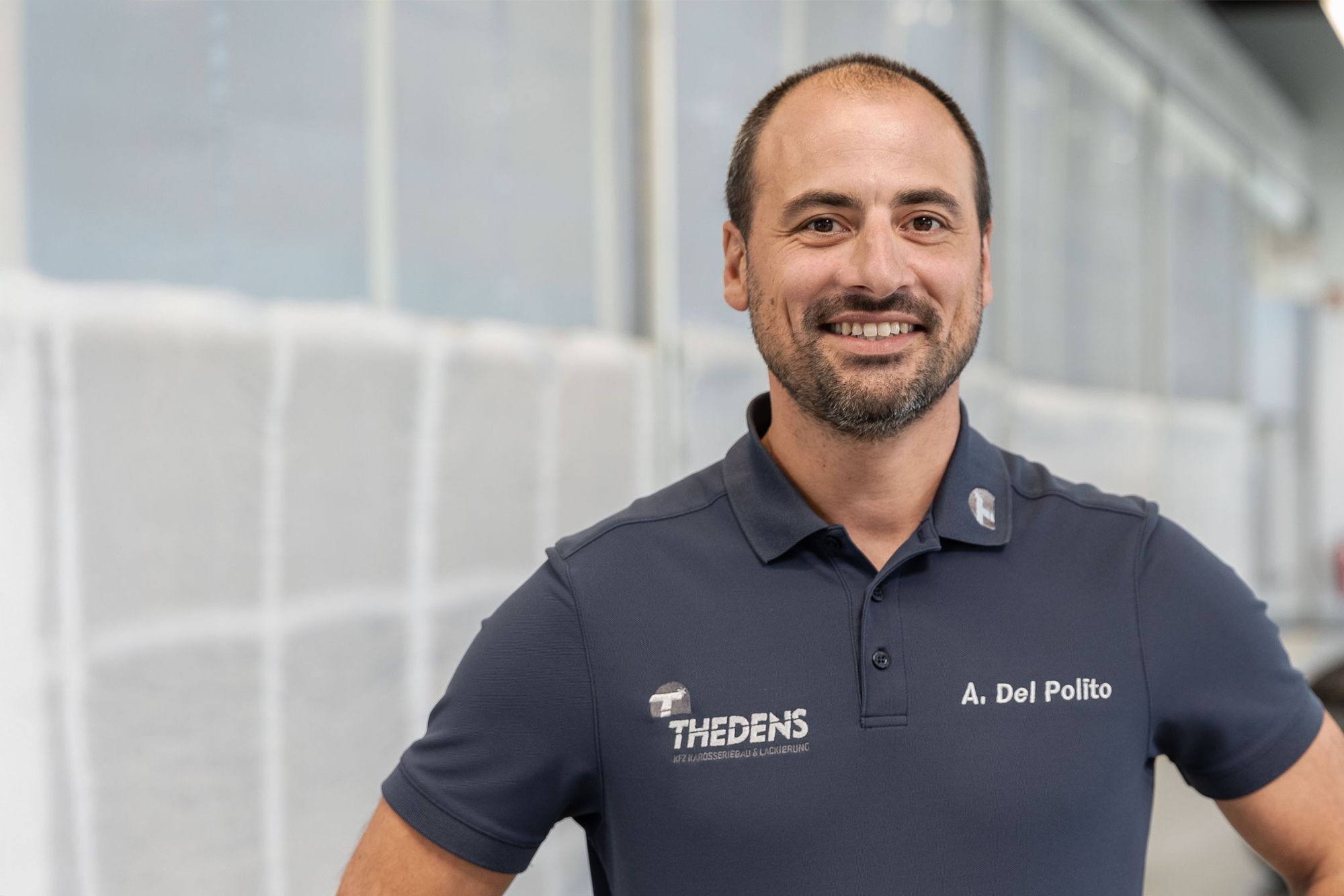 Andrea Del Polito – Kfz Schadensmanager – THEDENS KFZ-Karosseriebau & Lackierung – Portrait